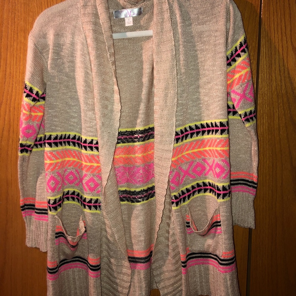 Colorful sweater from Francesca’s
